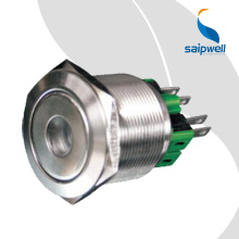 SAIP/SAIPWELL IP40 Nivel de protección Mecánica Push Botón Micro Switch LED